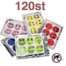 Mosquito Repellent Stickers 120pcs - Mosquito Repellent Stickers Multicolor