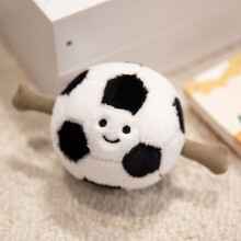 (Football) Keychain Animal Plush Super Soft Pp Cotton Bag Charm Gift Kids For