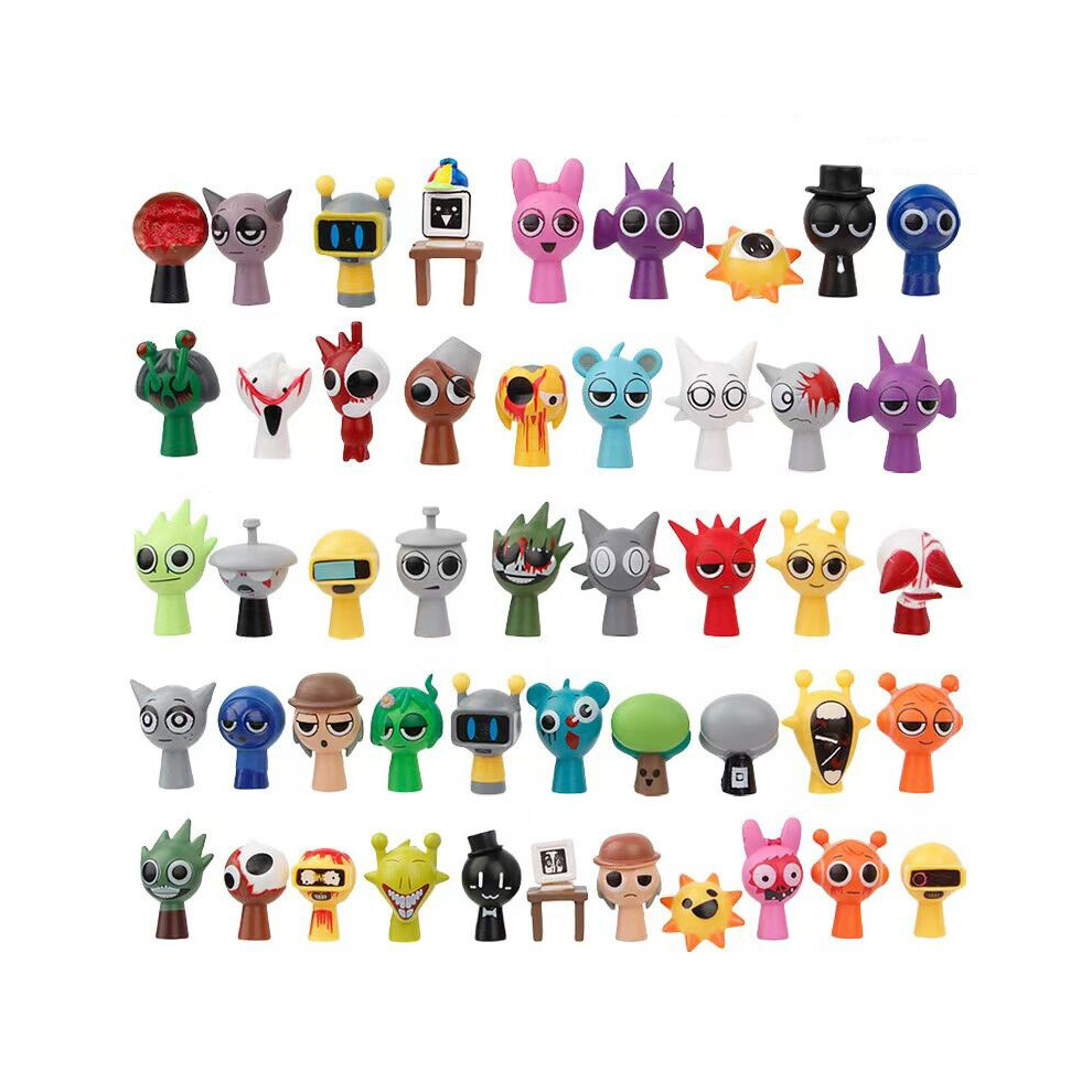 Sprunki Action Figure Cartoon Model Toy Decoration Doll Ornament Children Gifts