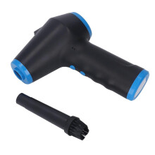 (As show, One size) Electric Air Duster Portable LED Lights USB Charging Compressed Air Duster for Keyboards Cars Fans 5