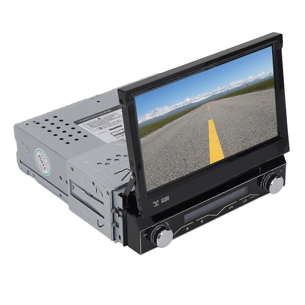 (As Show, One Size) Single Din Car Stereo For Android 11.0 Wifi 4G Dsp Carplay Auto Gps Navigation Universal Multimedia 6909775559352