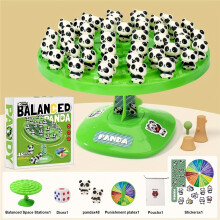 (Double player battle puzzle toy) Panda balance game toys for two players, a family interactive tabletop puzzle game, birthday gifts, panda board game, Christmas and Halloween gifts.