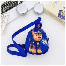 (Blue) Printed Paw Patrol Shoulder Crossbody Chest Bag Child Outdoor Gifts Cartoon
