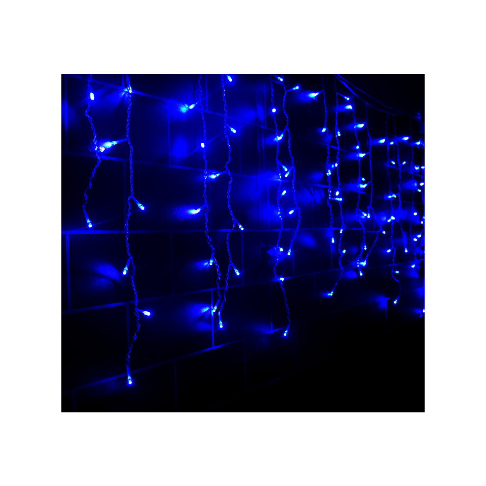 () 3.5M 96Led Droop Icicle String Led Fairy Christmas Outdoor&Indoor Decor- 9 Color Blue/Light