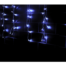 (White) 3.5M 96LED Droop icicle string LED Fairy Light Christmas Outdoor&Indoor Decor- 9 Color