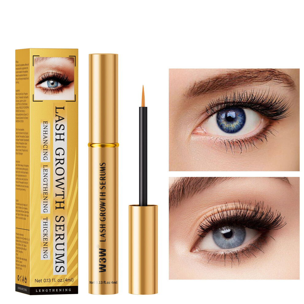 Gogerstar (4Ml Eyelash Serum) Eyelash Growth Serum,Brow Lash Growth Serum, Natural Brow Lash Enhancer,Thicker Natural Longer Lift Eyelashes Enhancer Rapid Lash