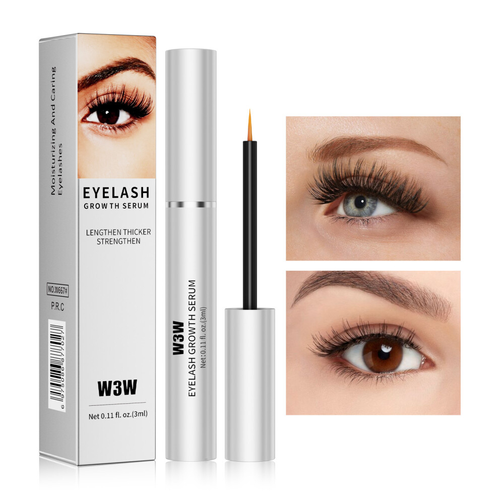 Gogerstar (Eyelash Serum) Eyelash Growth Serum,Brow Lash Growth Serum, Natural Brow Lash Enhancer,Thicker Natural Longer Lift Eyelashes Enhancer Rapid Lash Grow