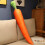 (Carrot) Pineapple Lemon Apple Pomegranate Watermelon Mango Simulation Cushion Toy Sofa 1