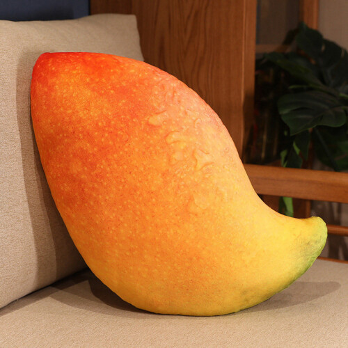 (Mango) Pineapple Lemon Apple Pomegranate Watermelon Mango Simulation Cushion Toy Sofa