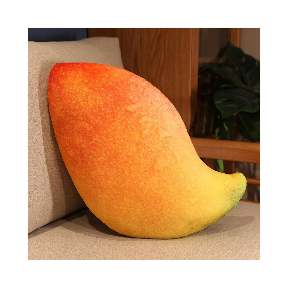(Mango) Pineapple Lemon Apple Pomegranate Watermelon Mango Simulation Cushion Toy Sofa