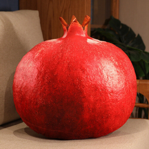 (Pomegranate) Pineapple Lemon Apple Pomegranate Watermelon Mango Simulation Cushion Toy Sofa