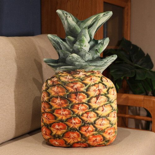 (Pineapple) Pineapple Lemon Apple Pomegranate Watermelon Mango Simulation Cushion Toy Sofa