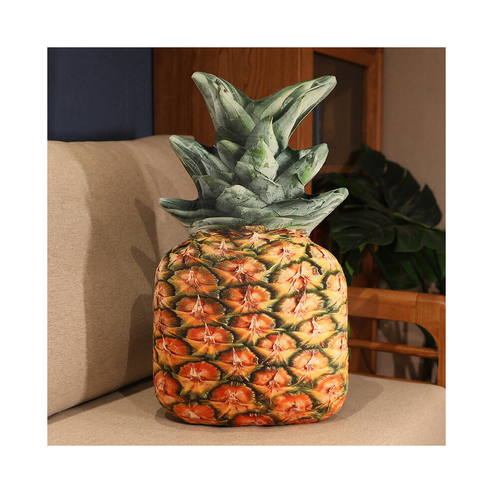 (Pineapple) Pineapple Lemon Apple Pomegranate Watermelon Mango Simulation Cushion Toy Sofa