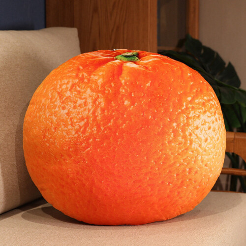 (Orange) Pineapple Lemon Apple Pomegranate Watermelon Mango Simulation Cushion Toy Sofa
