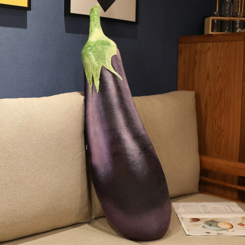 (Eggplant) Pineapple Lemon Apple Pomegranate Watermelon Mango Simulation Cushion Toy Sofa