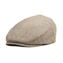 JANGOUL - Berretto piatto in tweed di lana per bambini, a spina di pesce, per bambini e bambine, per neonati, bambini e ragazzi, berretto Ivy Gat