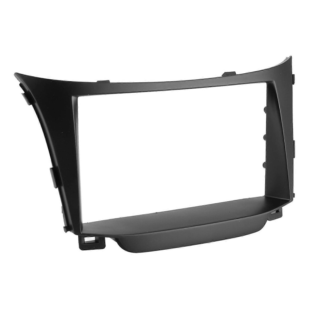 (As Show, One Size) 2Din Center Control Audio Fascia Navigation Panel Frame Fit For Hyundai I30 2011 6909775551998