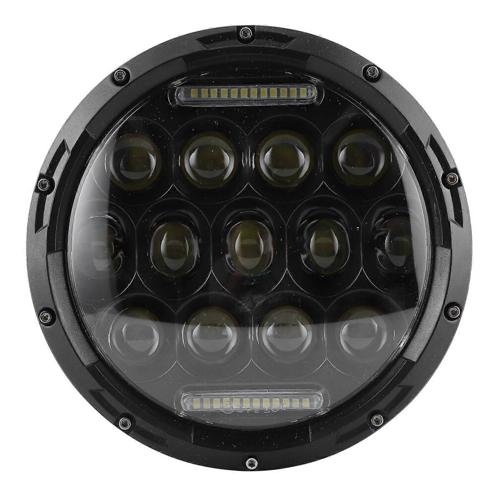 (As Show, One Size) 7In 75W Led Head 6500K High Birhgtness Efficient Headlamp Fit For Jeep Wrangler Light 6909775597958
