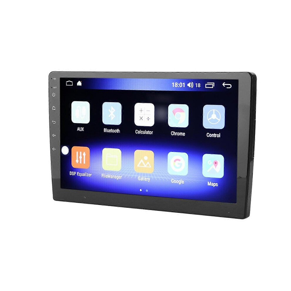 (As Show, One Size) Car Stereo 1+16G 1080P Fm Radio Bluetooth Universal Hands Free Call Gps Navigation Display For Andro 6909775625392
