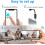Mini WiFi Wireless Camera with USB Socket, Security Camera, Small Nanny Camera HD 1080p with Night Vision, Motion Detection 2