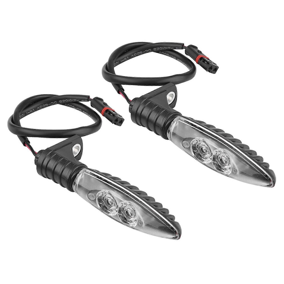 (As Show, One Size) Pair Of Motorcycle Turn Signal Led Lights Kit Direction Indicator Lamp For F800 Front 6909775653890