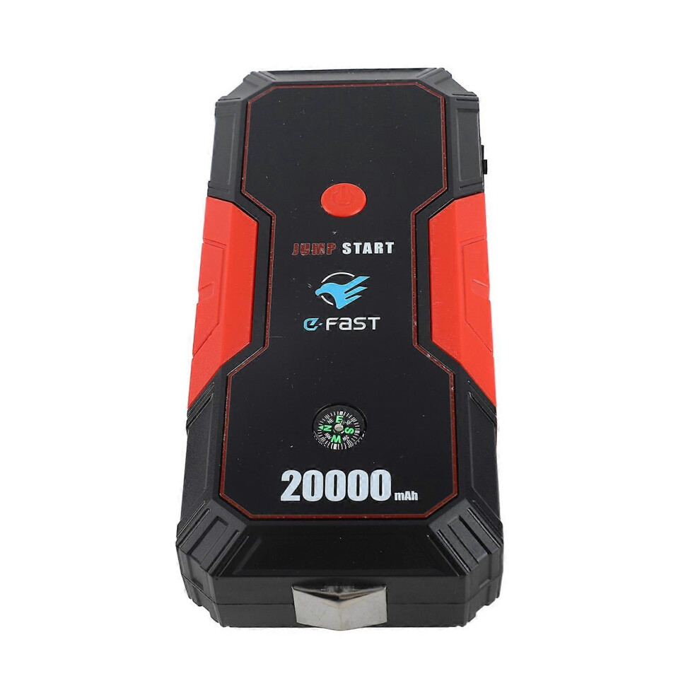 (As Show, One Size) Portable Car Jump Starter 20000Mah 12V Car Battery Starter(Up To 5.0L Gas, 3.5L Diesel Engines),Usb 6909775589281