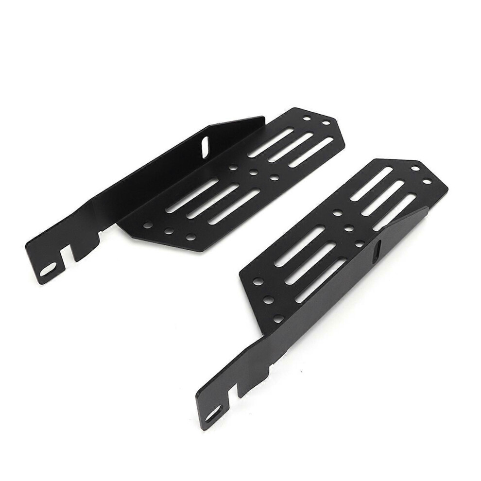 (As Show, One Size) 2Pcs Aluminum Alloy Fog Mount Brackets Fit For Ford Raptor 17-19 Light 6909775568064