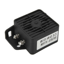 (As show, One size) Car Backup Alarm Universal Reverse Warning Beeper with Powerful Buzzer DC 12V‑80V