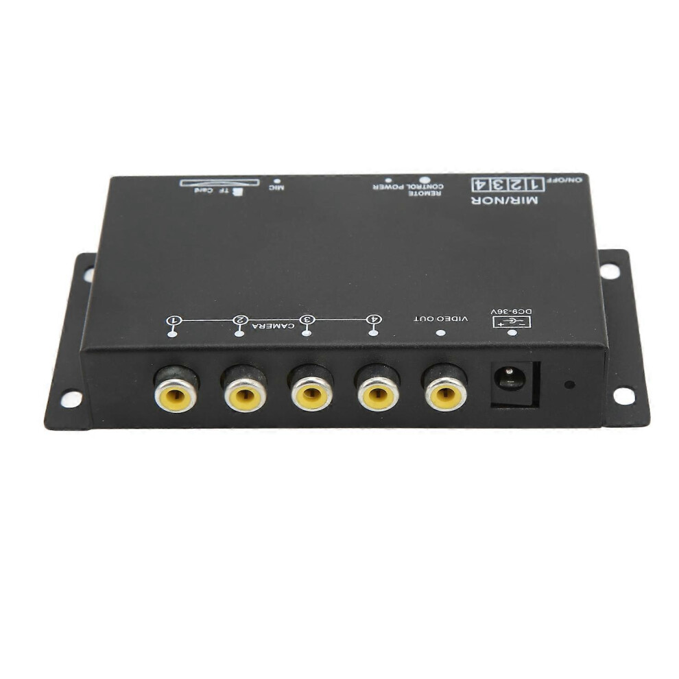 (As Show, One Size) Vehicle Digital Video Recorder 4 Channel 720P Dc9â36V Universal Mini Mdvr For Rv Van Truck 6909775537510