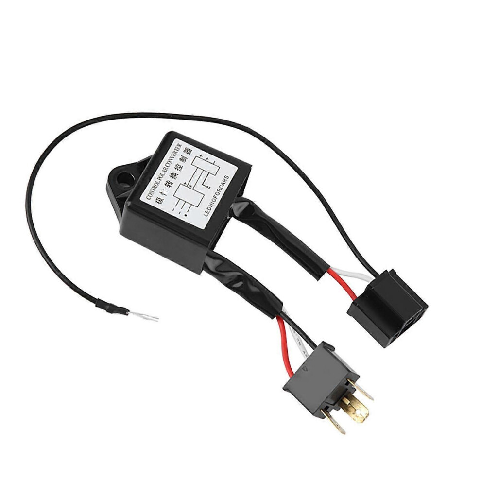 (As Show, One Size) 2Pcs Led Negative Converter Polar Negative Switch Harness Adaptor Reversed Polarity For H4 6909775633199