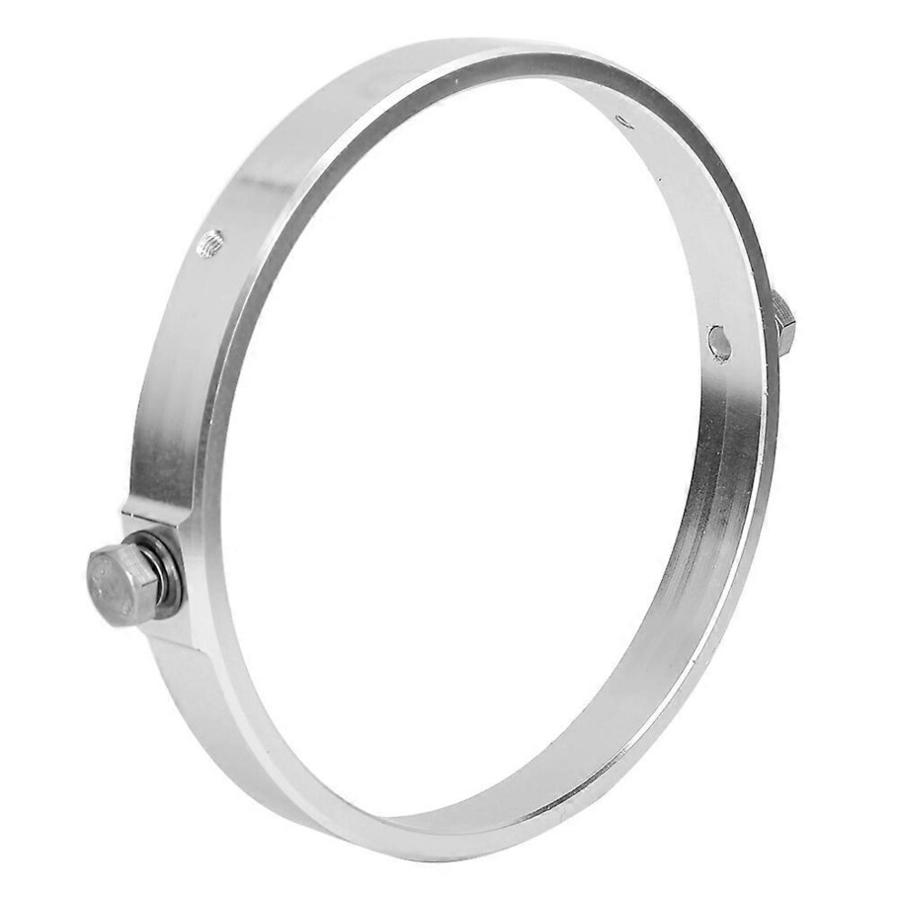 (As Show, One Size) Aluminium Alloy Universal 7In Round Headlight Mounting Bracket For Car/Motorcycle Conversionsilver 6909775597927