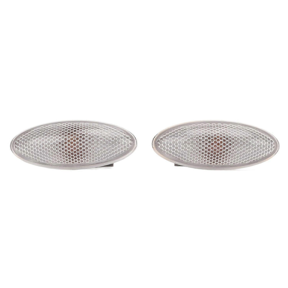 (As Show, One Size) 2Pcs Side Marker Turn Signal Lamp Replacement For Corolla Camry Yaris Rav4 Light/Amber 6909775587706