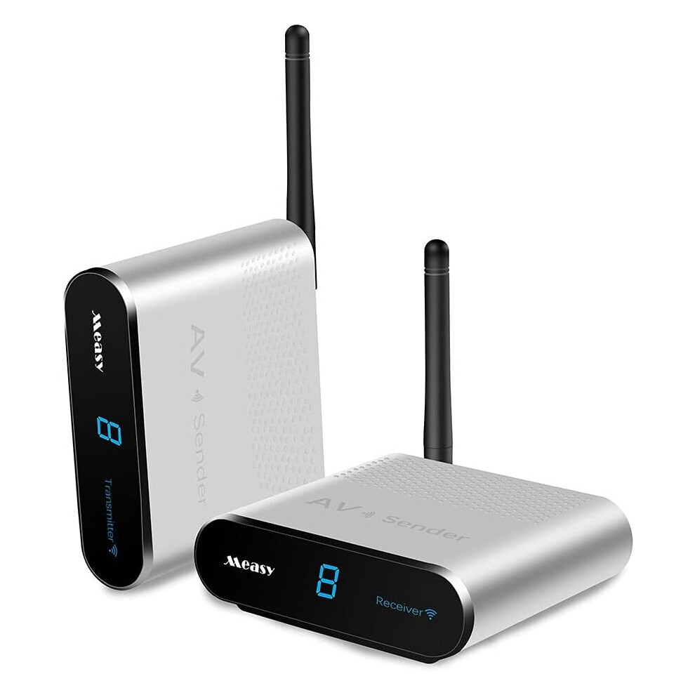 AV220 2.4G Wireless TV Sender, RCA Wireless Transmitter & Receiver Kit, Plug and Play