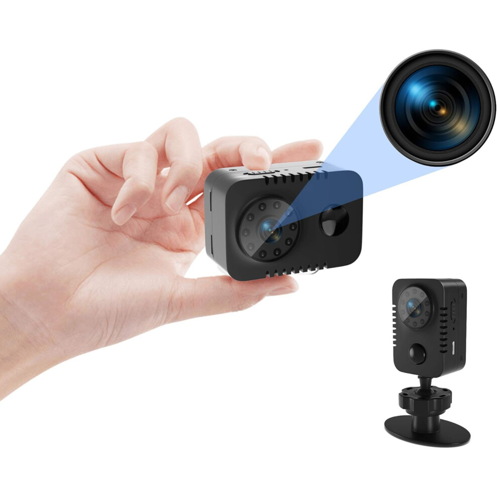 Mini Hd 1080P Camera With Pir Motion Detector And Night Vision Small Nanny Body Cam Cameras Indoor Security Surveillance Camera 749691199388