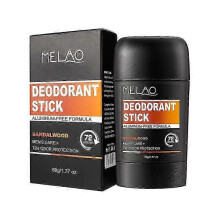 (Sandalwood) Bergamot/Sandalwood/Citrus Deodorant Stick, Whole Body Deodorant Stick for Men, Aluminum-Free, 72 Hour Odor Protection