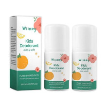 (2pcs) 1-3X Natural Deodorant For Kids & Teens Kids Whole Body 50ml Deodorant