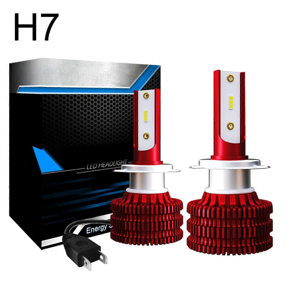 (As Show, One Size) 2Pcs Headlight Bulb Ip68 Waterproof 36W 4000Lm Bright 6000K Led Headlight Bulb For Car Truck Suv White 6909775563861