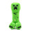 (Green Doll-25cm)Μαλακά παιχνίδια Minecraft Creeper Enderman Λύκος Κούκλα Γεμιστό παιχνίδι Πίξελ 1