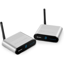 Wireless av Transmitter and Receiver measy AV530 TV Transmitter and Receiver up to 300m/1000ft to Camera,Monitor,TV - Silver, RCA Extender