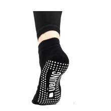 Ubung Yoga Socks Black PSYSK701 Pack of 12 Size 4.5-9 UK Size