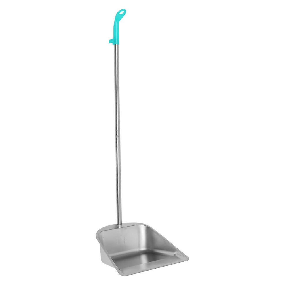 Kricely (As Show, One Size) Household Dustpan Stainless Steel Cleaning Dustpan Shovel For Home Office