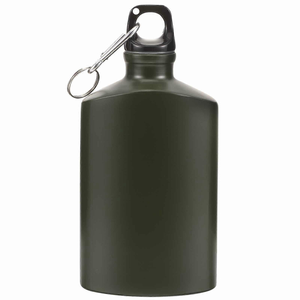Kricely (As Show, One Size) Portable Military Canteen Wear-Resistant Military Bottle Camping Water Canteen Outdoor Supply