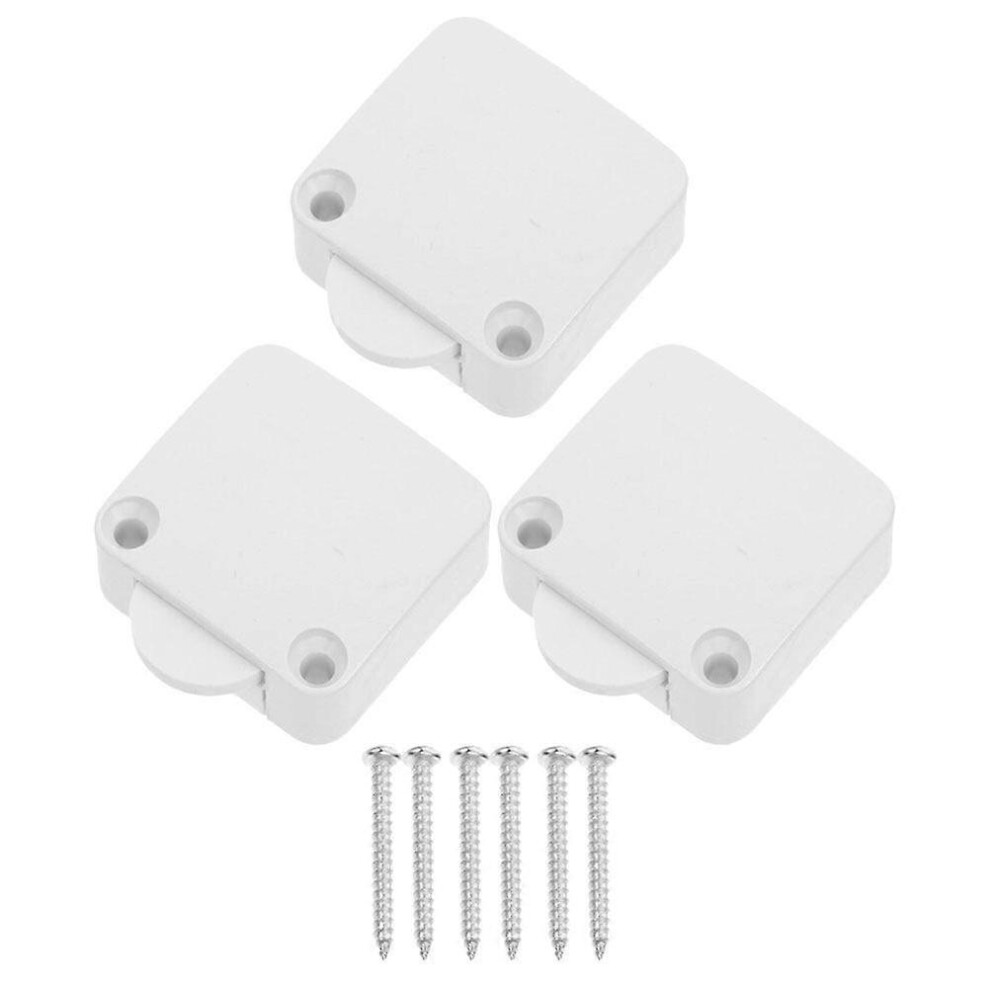 Kricely (As Show, One Size) 3Pcs Door Switch Cabinet Lamp Switch Touch Switch For Wardrobe Closet Drawer