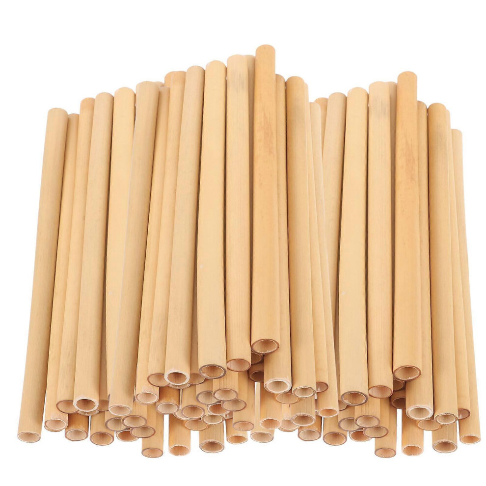 Kricely (As Show, One Size) 50Pcs Mason Bee Tubes Reed Bee Tubes Replacement Natural Reed Bee Tubes Bees Nesting Tubes
