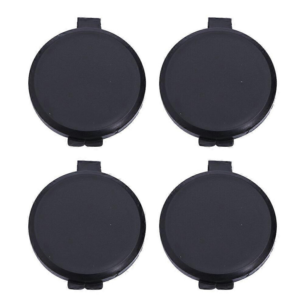 Kricely (As Show, One Size) 4Pcs Fingerprint Ink Pad Thumbprint Ink Pad For Notary Supplies Identification Black