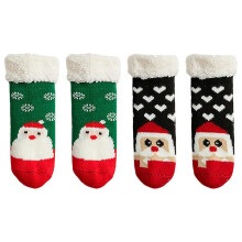 (As show, One size) 2pair Kids Floor Socks