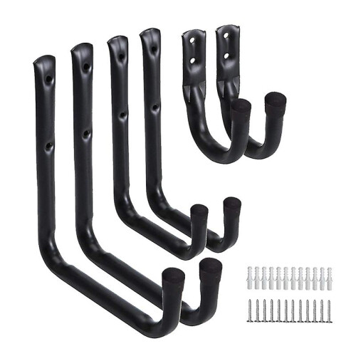 (As show, One size) 6pcs Metal Wall Hanger