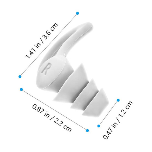 (As show, One size) 2pair Noise Canceling Earplugs 1