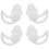 (As show, One size) 2pair Noise Canceling Earplugs 1