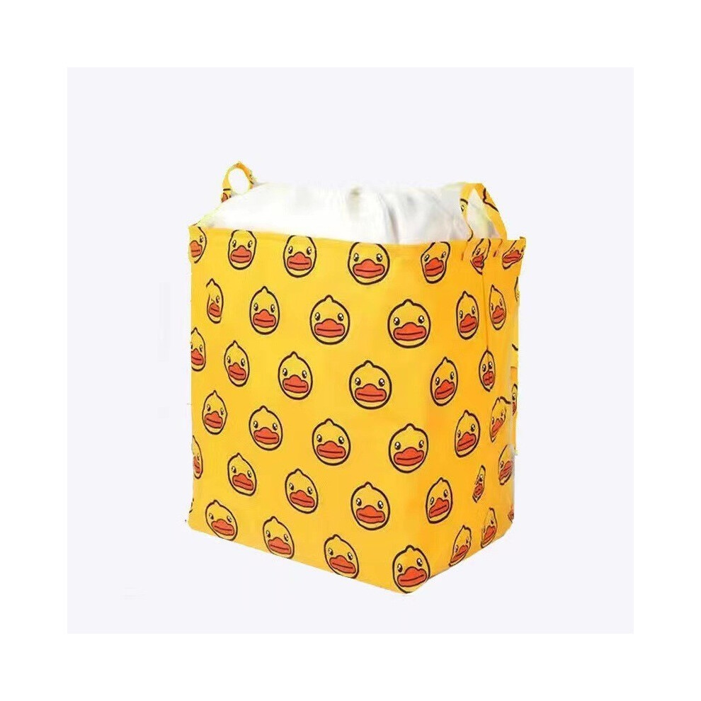 (Duck, 50x40x70cm) Dirty Large Capacity Laundry Hamper Foldable Storage Bin Quilt Bags Storage